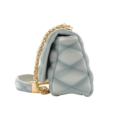 Louis Vuitton GO-14 MM Malletage Lambskin Crossbody Bag In Grey