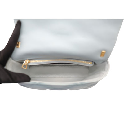 Louis Vuitton GO-14 MM Malletage Lambskin Crossbody Bag In Grey