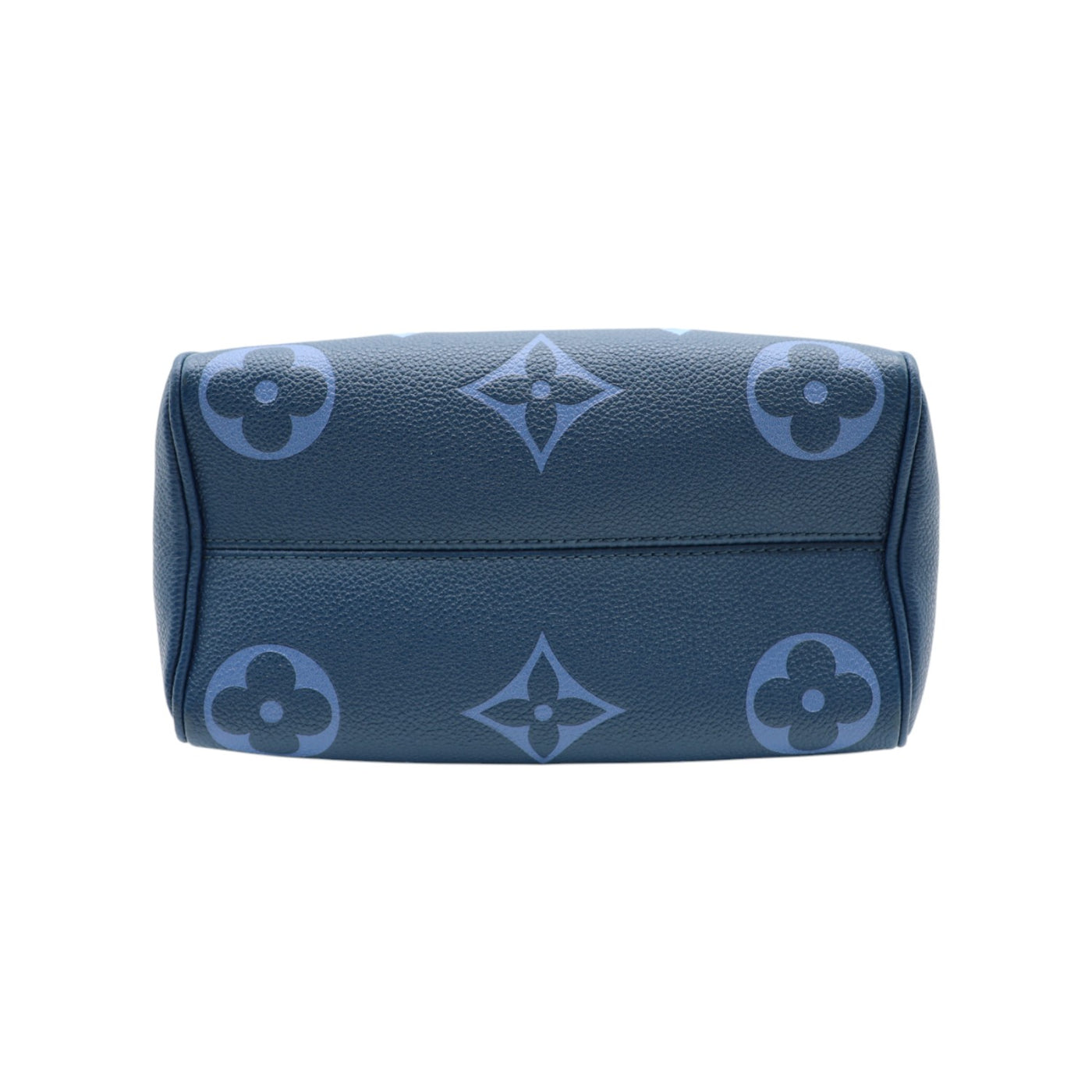 Louis Vuitton Speedy Bandoulière 20 Empreinte Leather Handbag In Blue