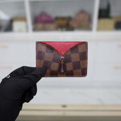 Louis Vuitton Damier Ebene Caissa Card Holder