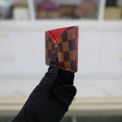 Louis Vuitton Damier Ebene Caissa Card Holder