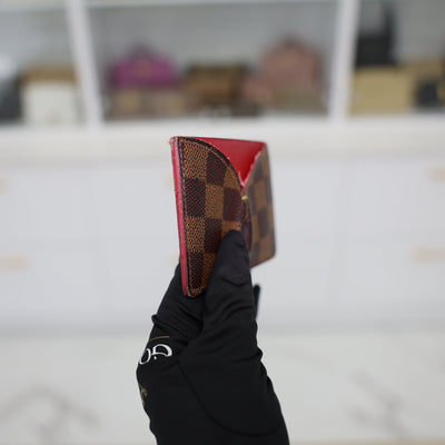 Louis Vuitton Damier Ebene Caissa Card Holder