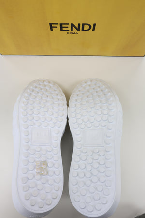 FENDI FF CALFSKIN WOMEN FENDI FORCE LOW TOP SNEAKERS
