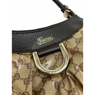 Pre Owned Gucci GG Crystal Abbey Shoulder Bag