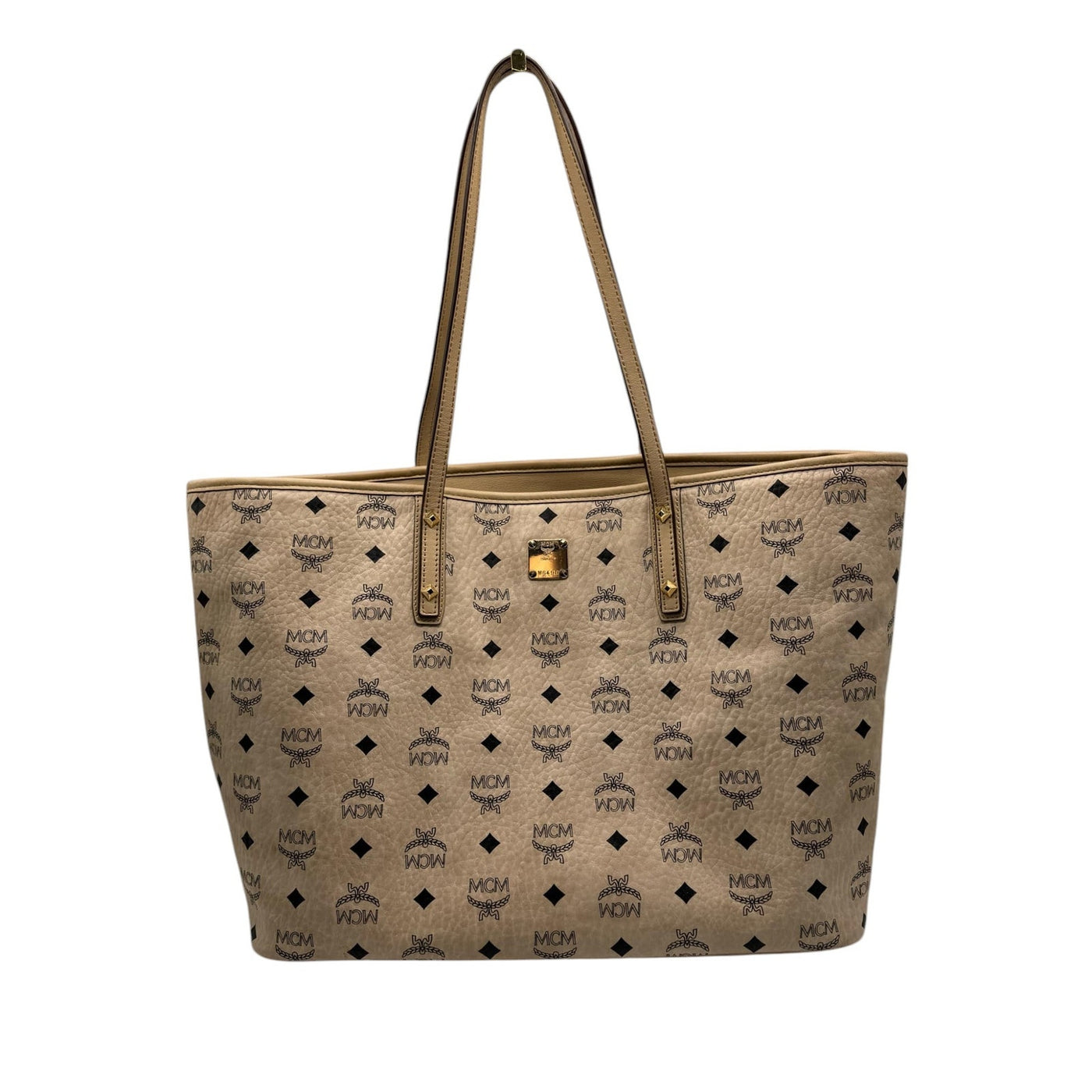 Bolso de mano para mujer con monograma MCM