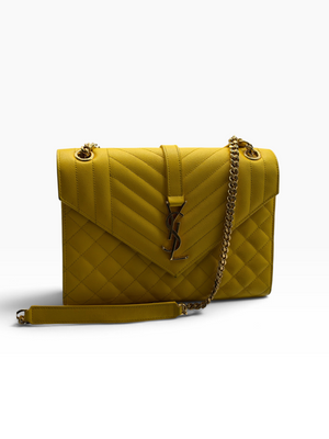 Saint Laurent Small Monogram Matelassé Sulpice Bag