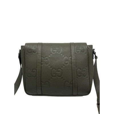 Gucci GG 760234 Medium Messenger Bag in Green - Women's Shoulder Bag