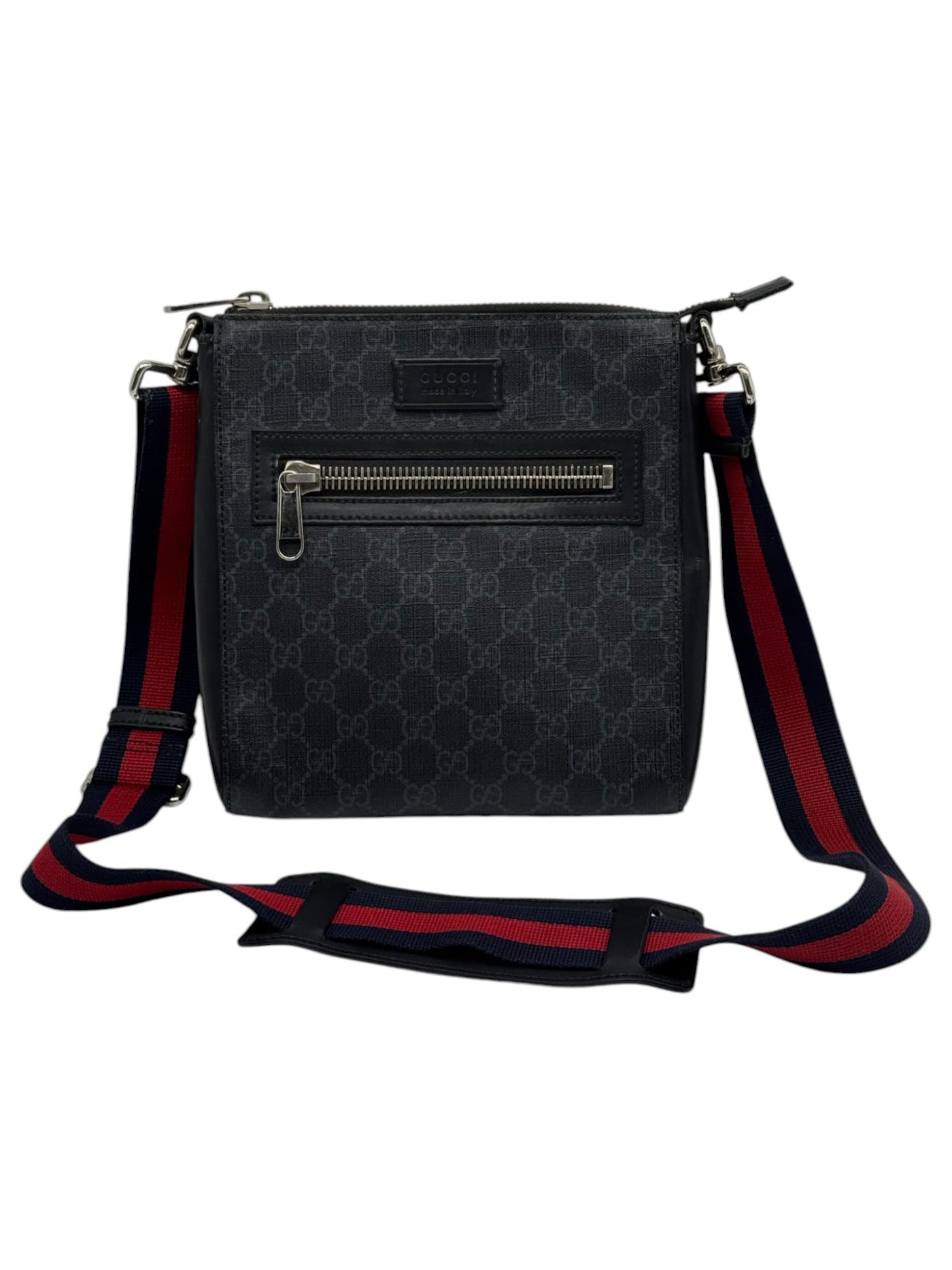 Bolso de mensajero GUCCI para hombre en color negro