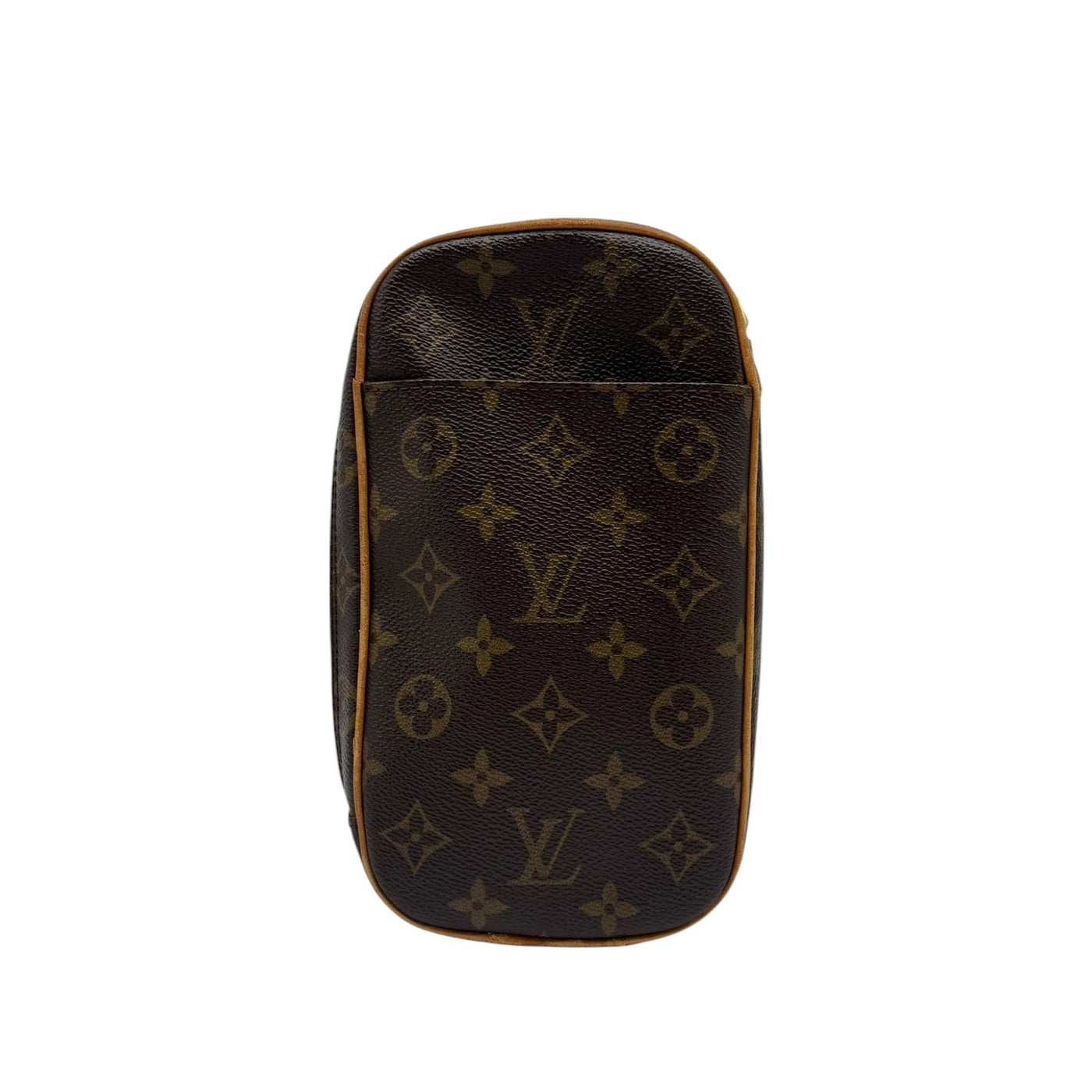 Bolso de mano marrón con monograma para mujer de Louis Vuitton