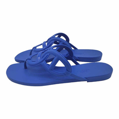 HERMES Beach sandal shoes flats rubber