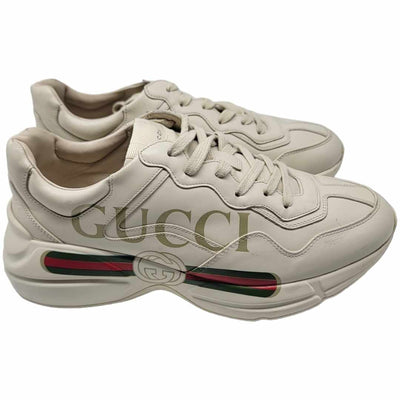 Gucci Rhython Leather Trainers Sneakers