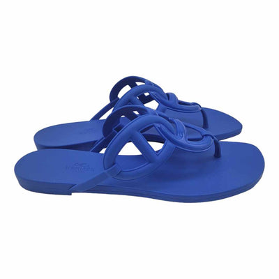 HERMES Beach sandal shoes flats rubber