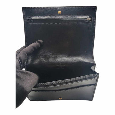 Vintage Louis Vuitton Ceinture Tilsitt Black Epi Leather Waist Pochette Bag