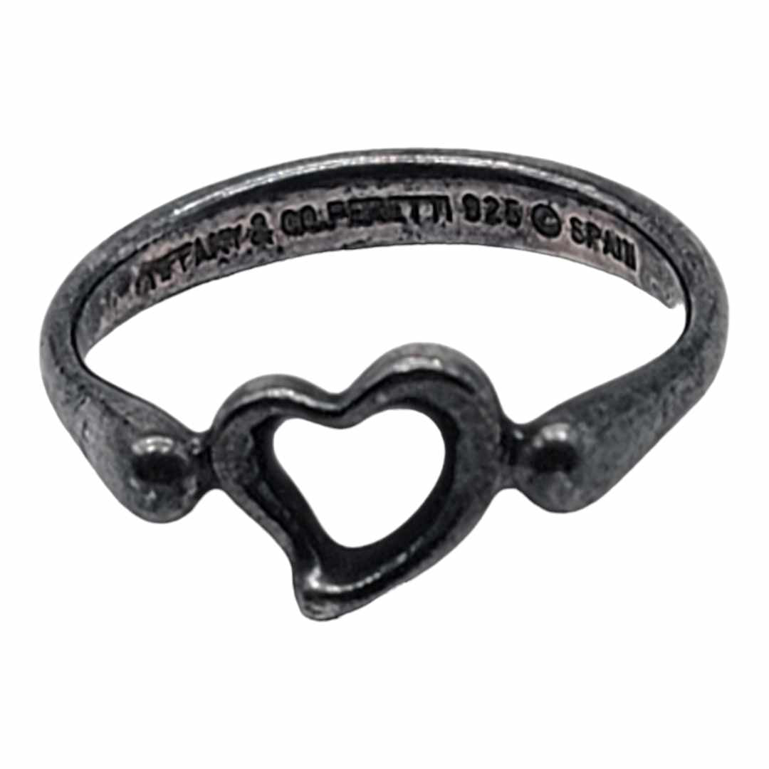 Tiffany & Co Open Heart 925 Ring