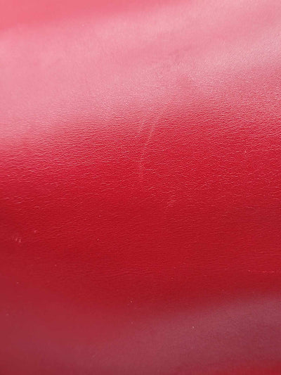 Saint Laurent Large Duffle Red Leather Crossbody Satchel Bag