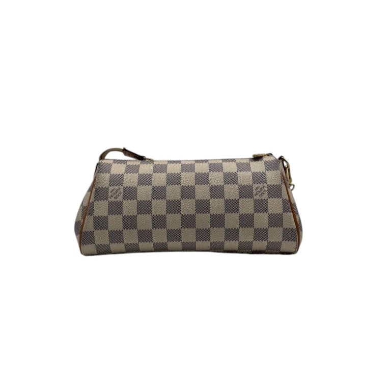 Louis Vuitton Damier Azur Eva Pochette in Beige