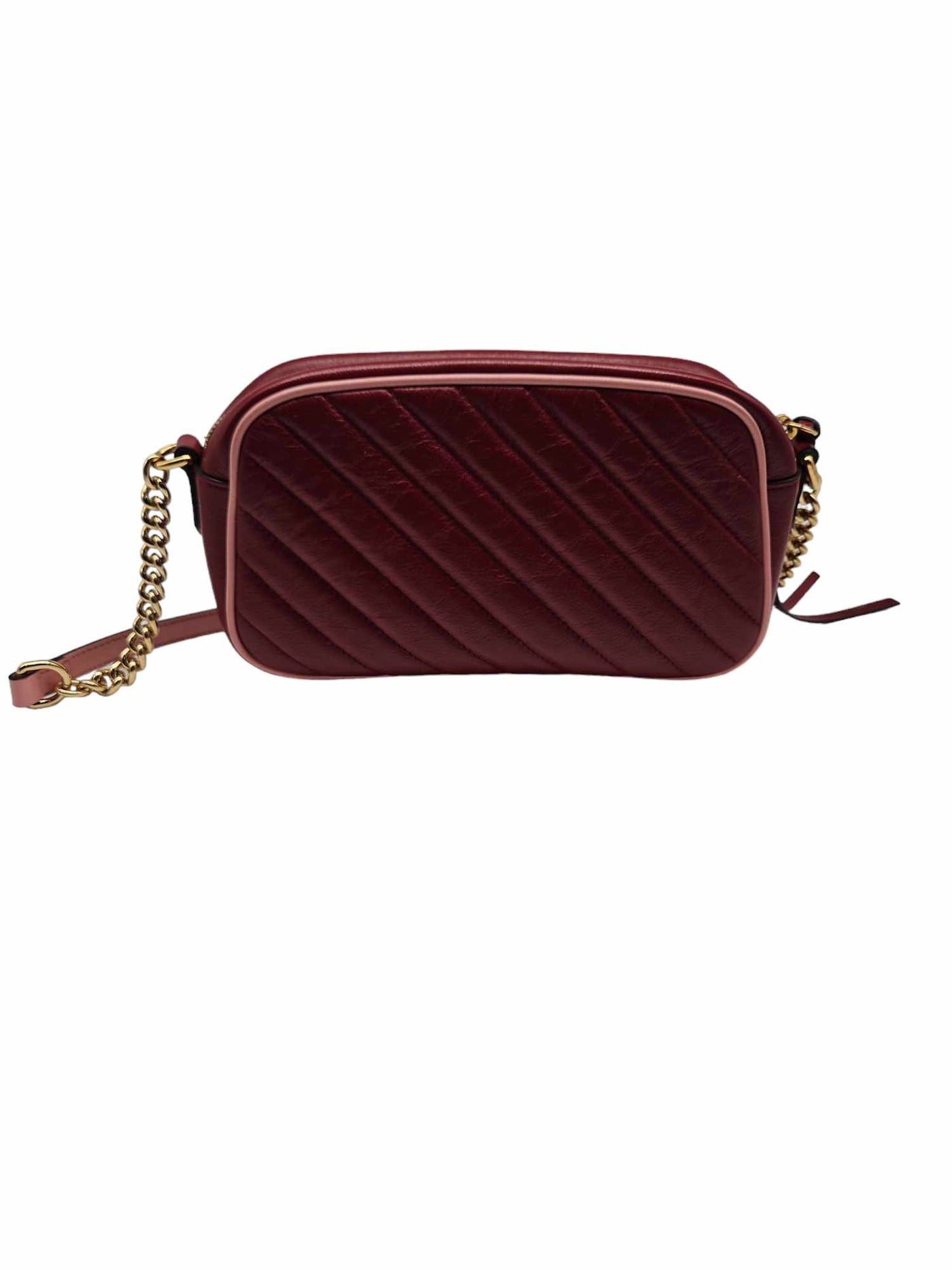 Gucci GG Marmont Crossbody Bag Diagonal Quilted Leather