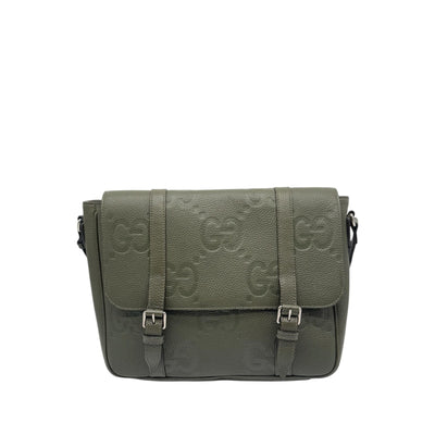 Gucci GG 760234 Medium Messenger Bag in Green - Women's Shoulder Bag