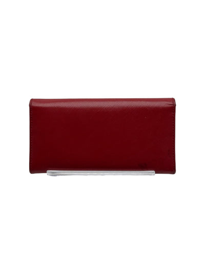 SALVATORE FERRAGAMO Large Wallet in Red