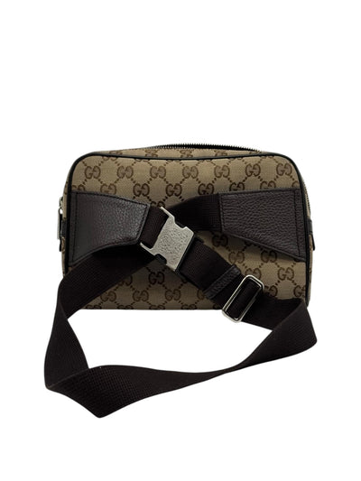 Cartera Gucci GG para hombre en color marrón