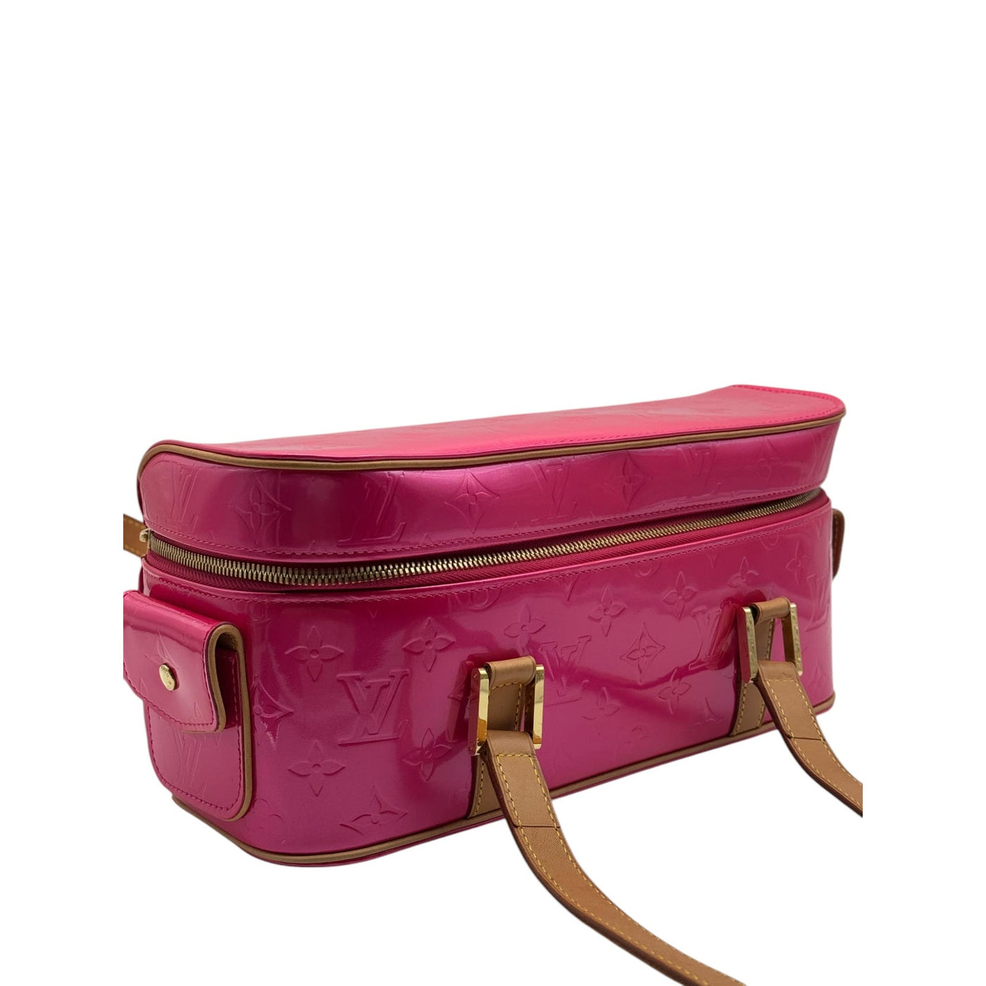 LOUIS VUITTON Vernis Sullivan Horizontal In Pink