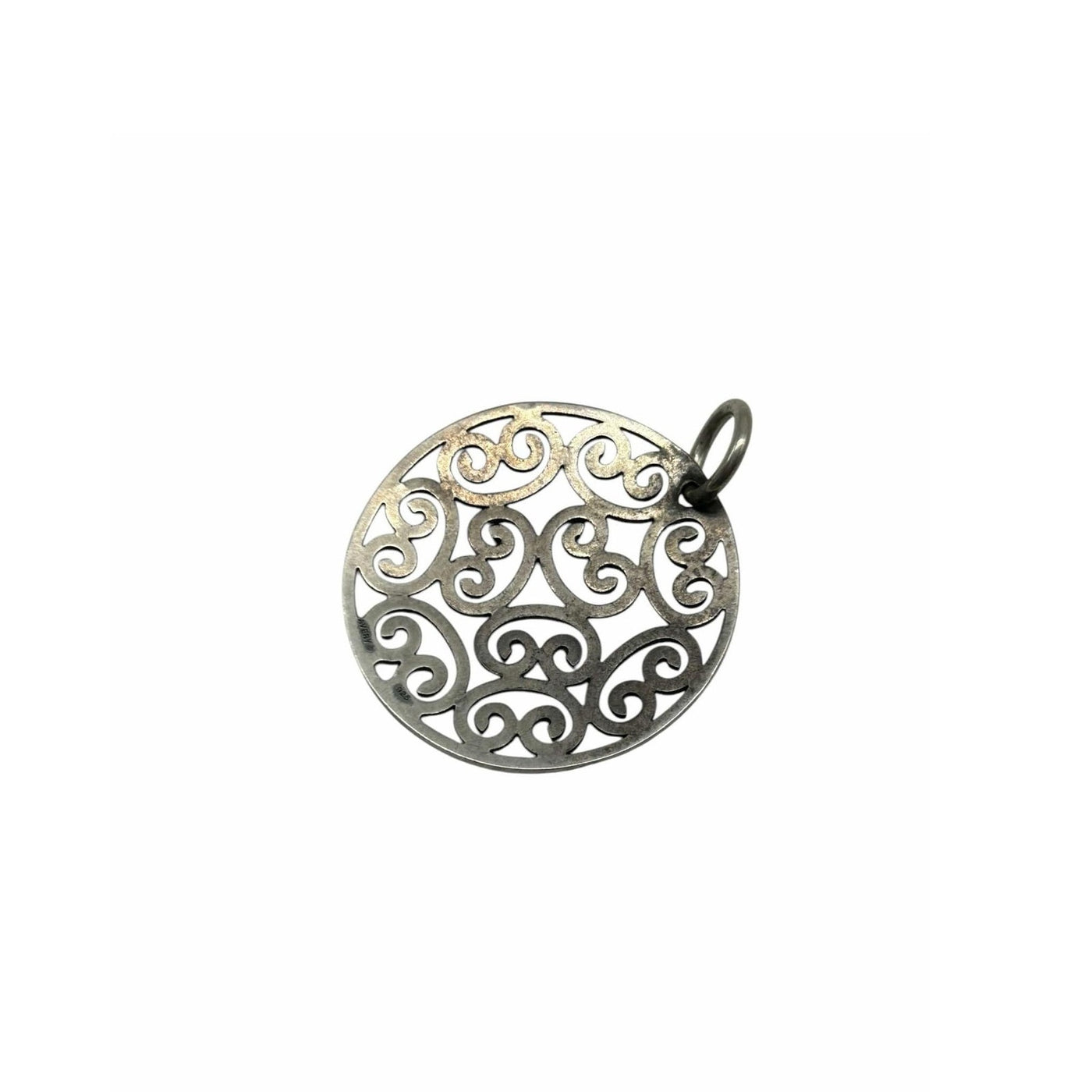 James Avery Pendant Large Moroccan Circle Disk Pendant