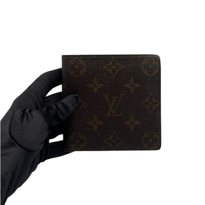 Louis Vuitton Monogram Bifold Wallet for Men, Leather and Zipper Closure