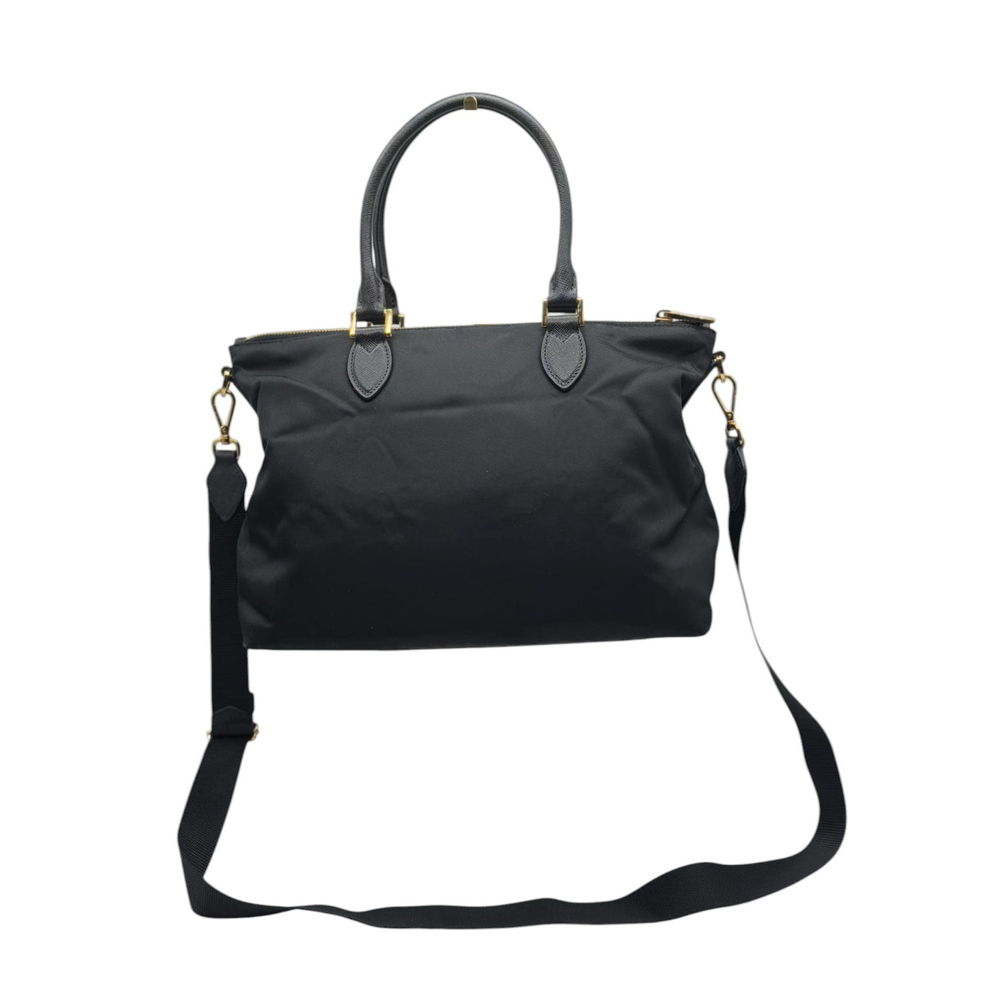 Prada TESSUTO Black Nylon Handbag for Women - Crossbody & Shoulder Bag