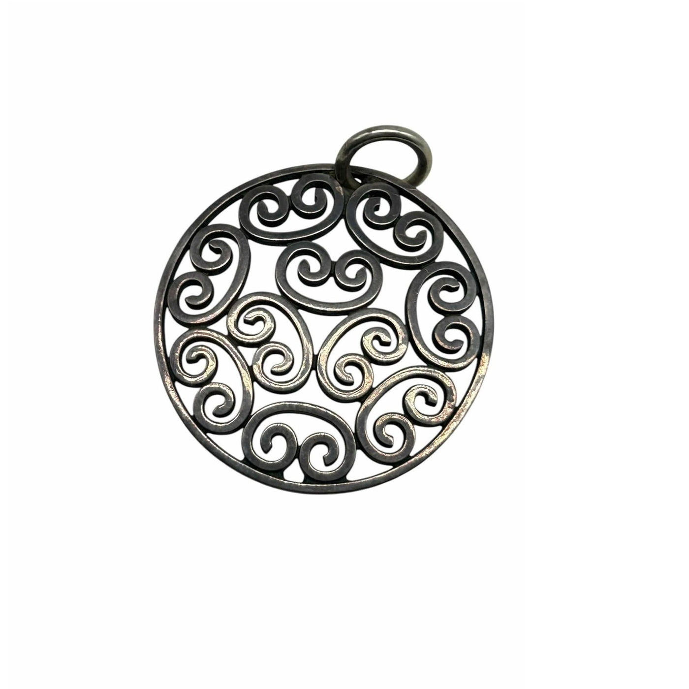 James Avery Pendant Large Moroccan Circle Disk Pendant