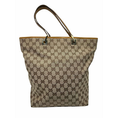 Bolso de hombro Gucci GG en marrón claro