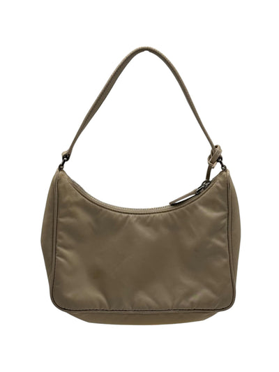 Bolso de hombro mini PRADA en beige