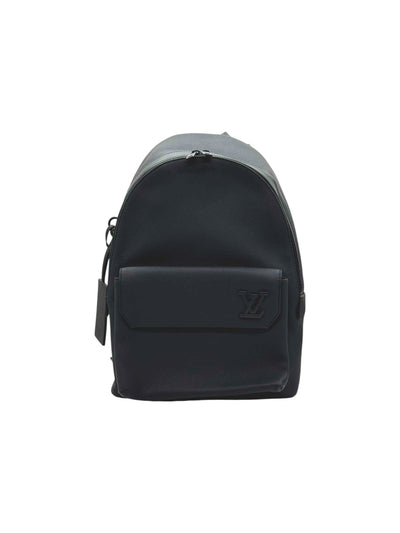 Louis Vuitton Takeoff Backpack Calf Leather In Black