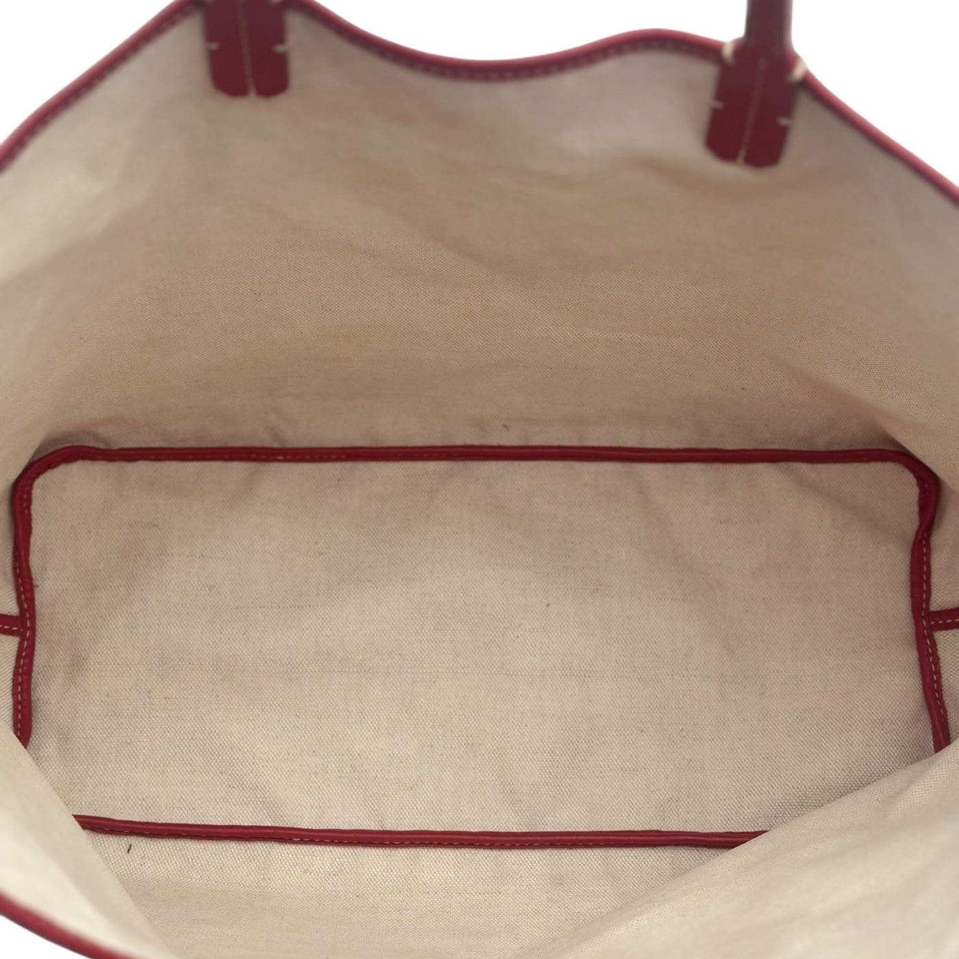 Goyard Tote Bag in Red