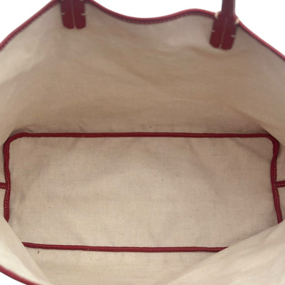 Goyard Tote Bag in Red