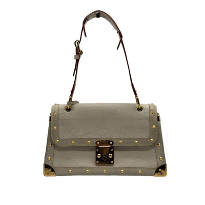 Louis Vuitton Suhali Handbag In Beige