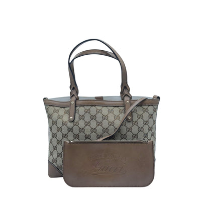 Gucci Brown Medium Tote Bag for Women - Perfect for Any Occasion