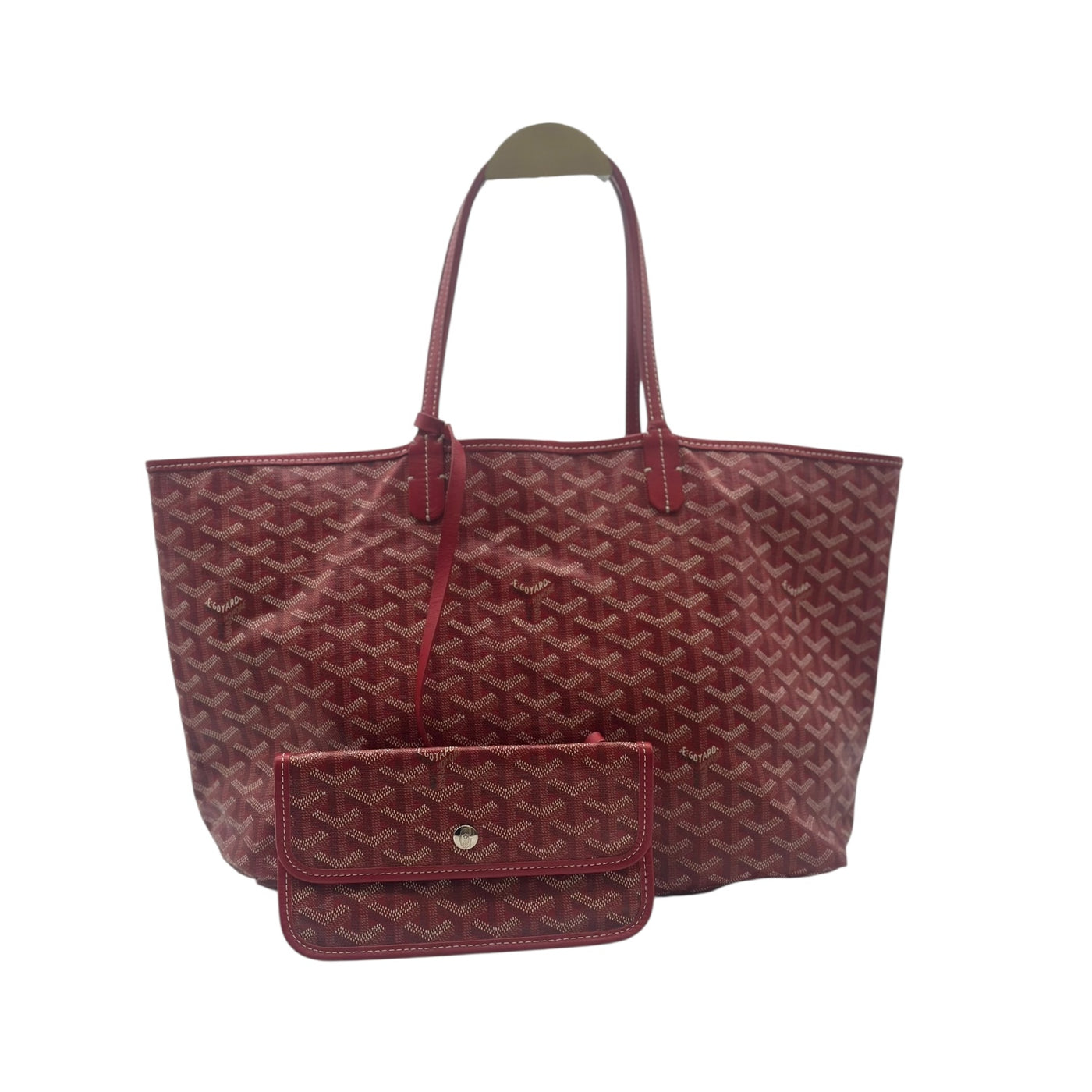 Goyard Tote Bag in Red