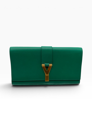 Saint Laurent Leather Clutch