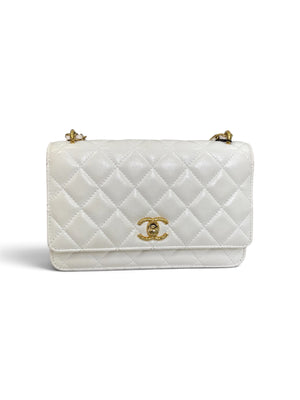 CHANEL WALLET ON CHAIN FRONT FLAP