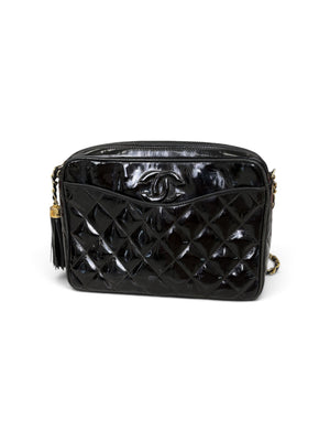 CHANEL CC TASSEL CAMARA HANDBAG
