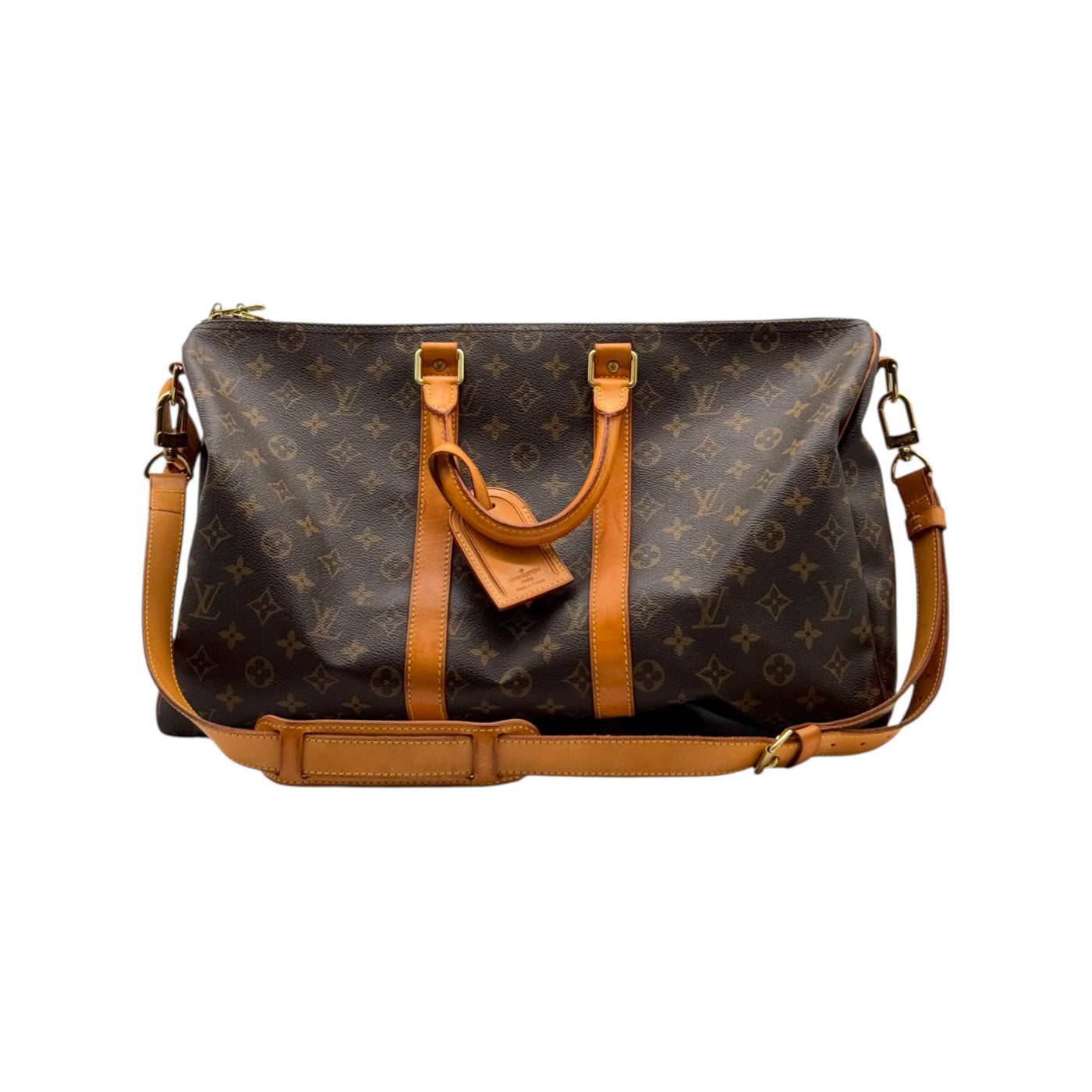 Louis Vuitton Keepall Bandouliere 45 Monogram In Brown