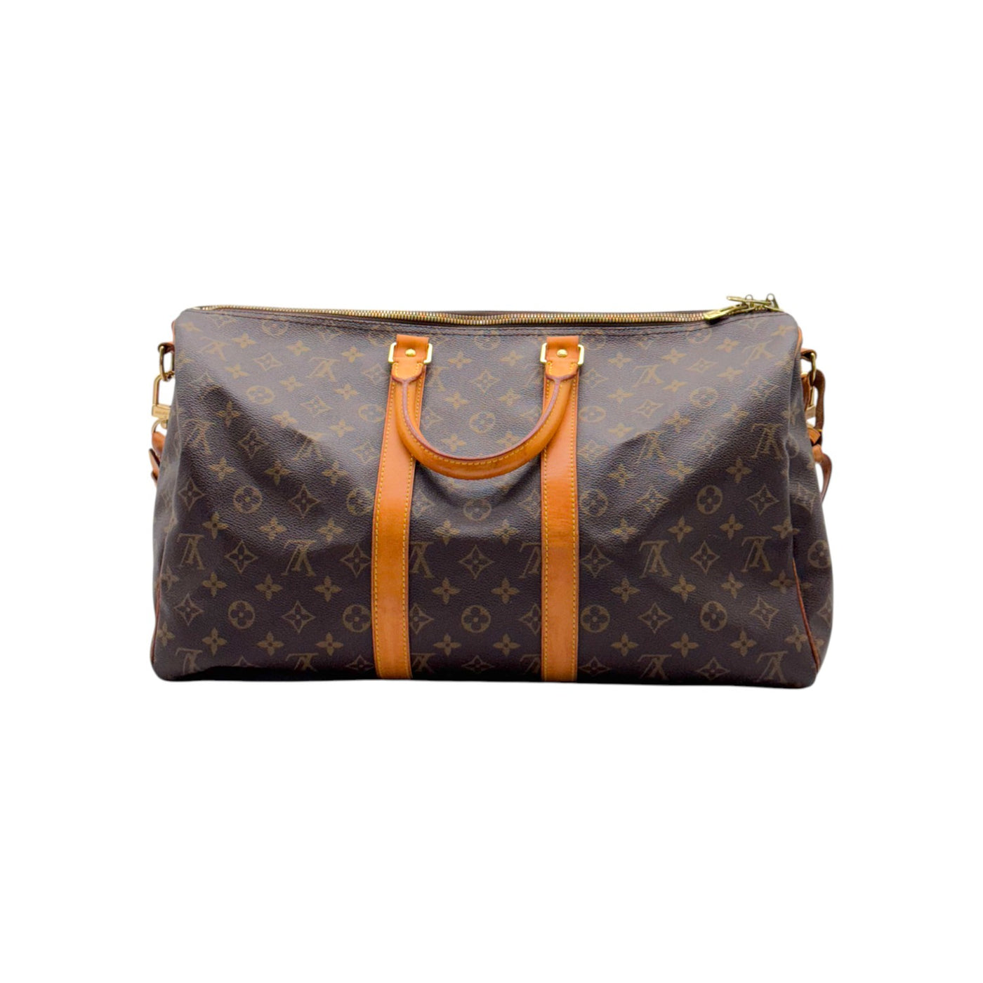 Louis Vuitton Keepall Bandouliere 45 Monogram In Brown