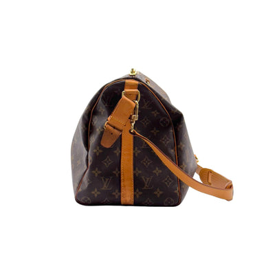 Louis Vuitton Keepall Bandouliere 45 Monogram In Brown