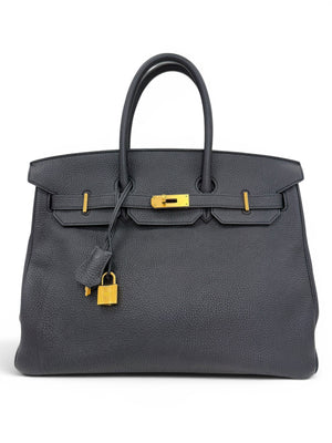 Hermes Togo Birkin 35 Black