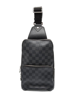 LOUIS VUITTON SLING HANDBAG IN DEMIER EBENE