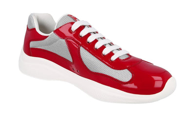 PRADA AMERICA'S CUP LEATHER & TECHNICAL FABRIC SNEAKERS