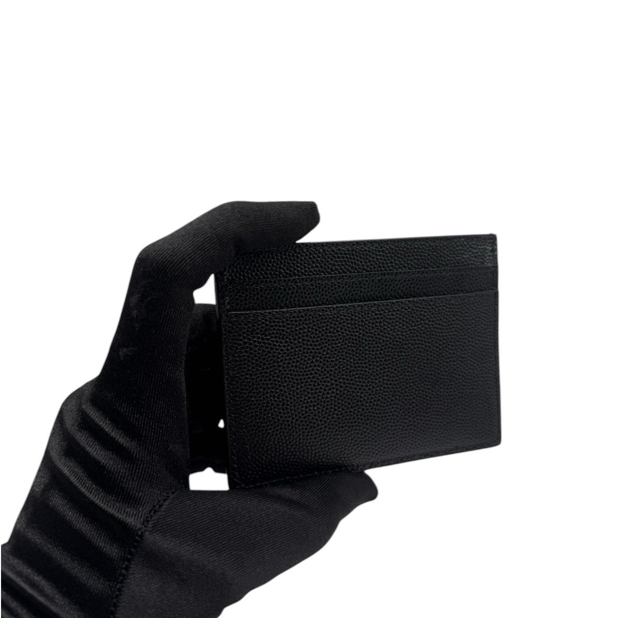 Yves Saint Laurent Women's Black Card Case - Perfect for Your Wallet and ID