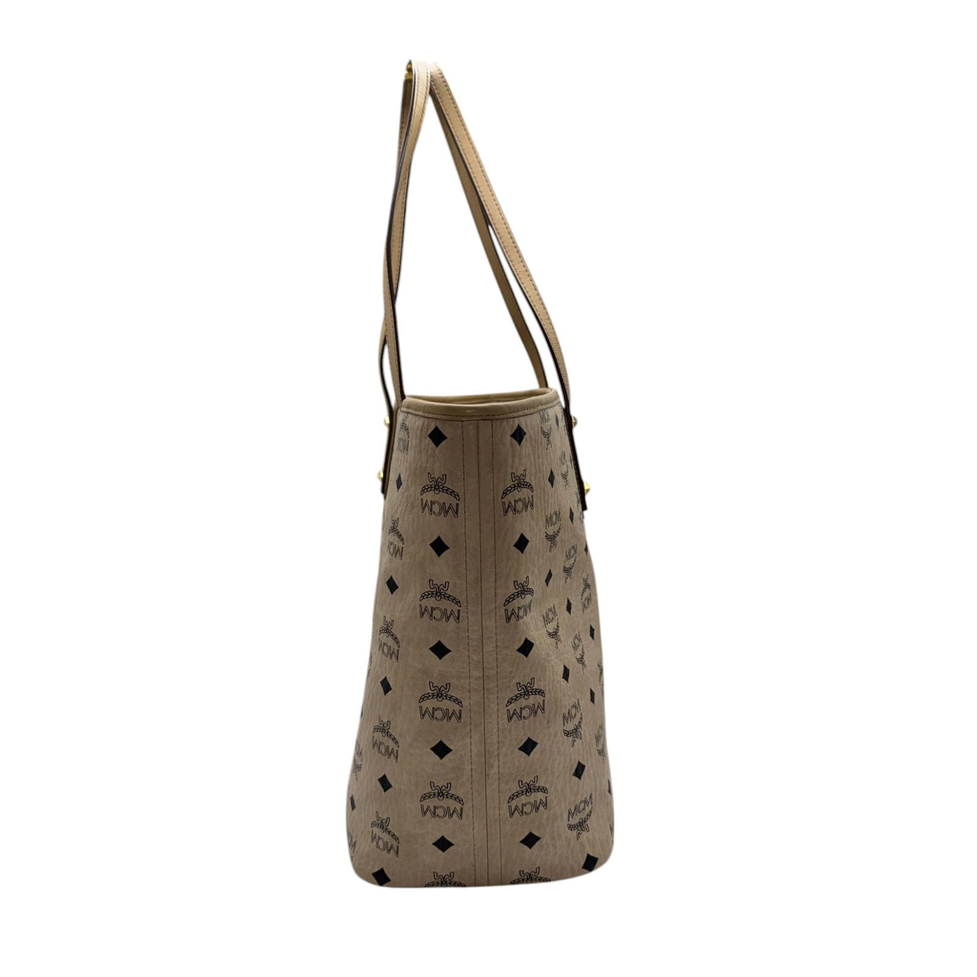 Bolso de mano para mujer con monograma MCM