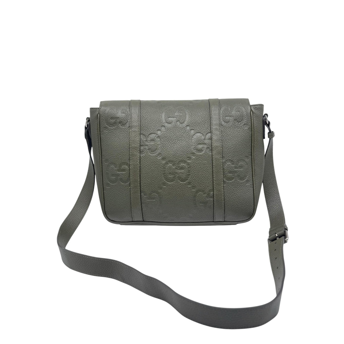 Gucci GG 760234 Medium Messenger Bag in Green - Women's Shoulder Bag