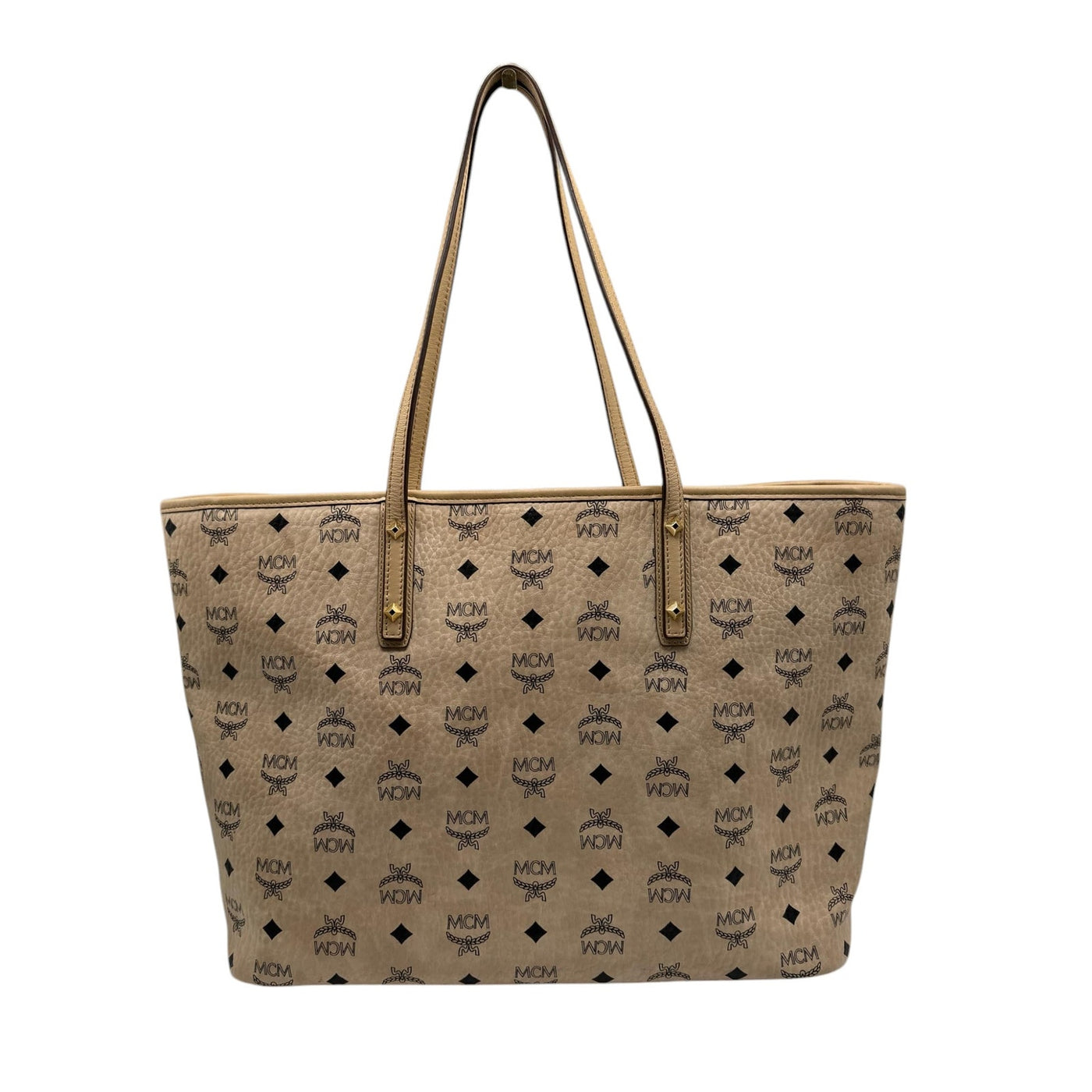 Bolso de mano para mujer con monograma MCM